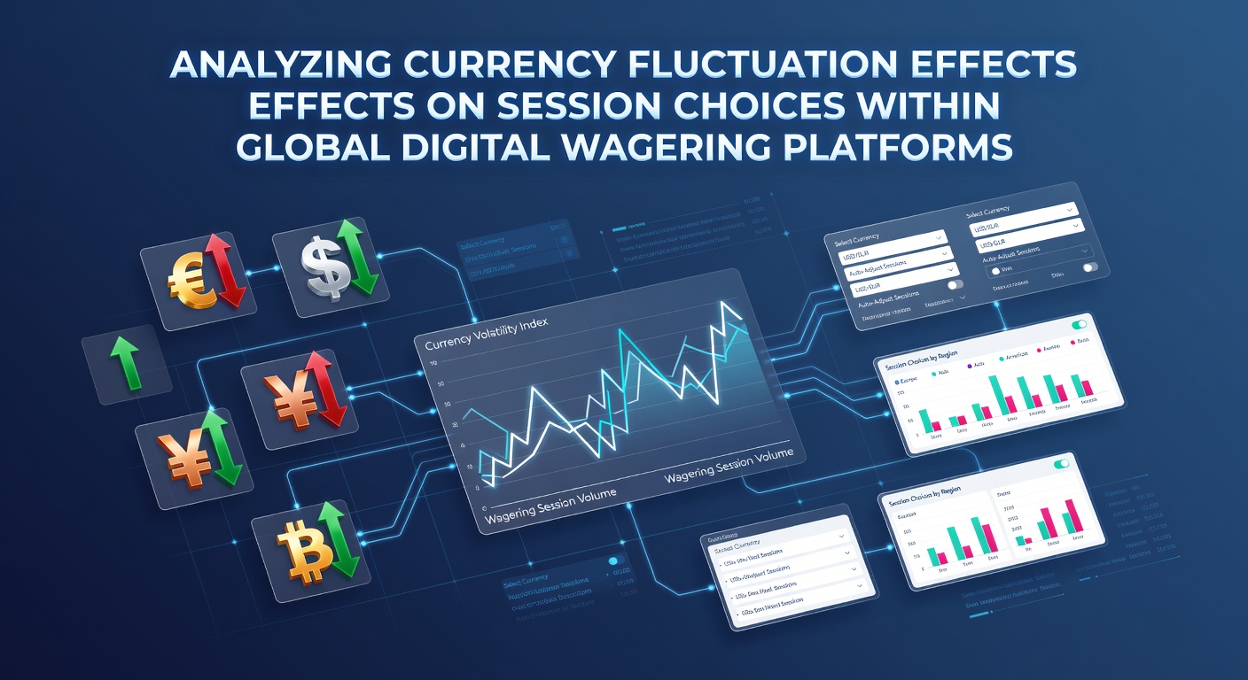 Global digital wagering platforms showing currency exchange rate interfaces and player session dashboards