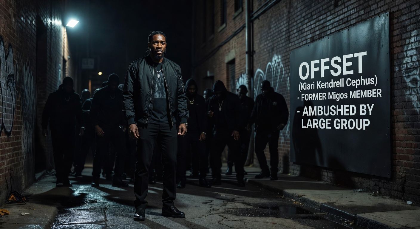 Police vehicles and crime scene tape outside a casino parking lot under night lights, illustrating a recent security incident